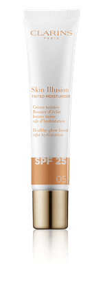 CLARINS SKIN ILLUSION TINTED MOISTURIZER SPF25 05 NEW